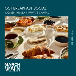 Women in M&A and Private Capital - Oct Breakfast Social