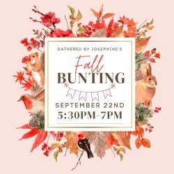 Fall Bunting Workshop