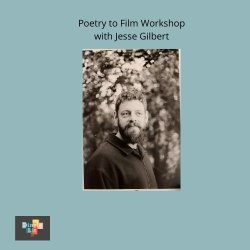 Workshop title and picture of jesse gilbert