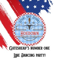 Spurs and Sparks Hoedown Logo