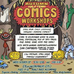 Dan Chambers Half Term Comics Workshop - Wilderness Wood