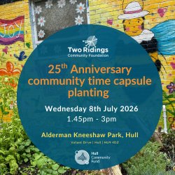 An invitation to a community time capsule planting