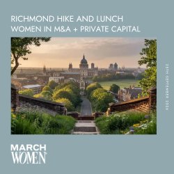 Women in M&A and Private Capital - Richmond Hike and Lunch