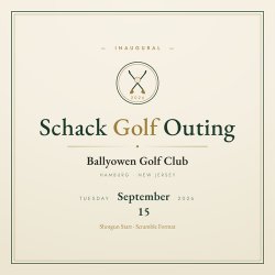 Schack Golf Outing