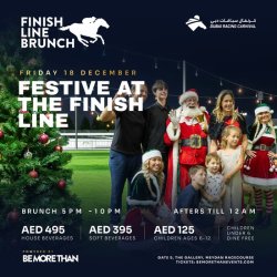 Festive at “The Finish Line”