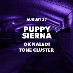 SoundScape Aug 27 ft. Puppy Sierna, OK Naledi, Tone Cluster (Free event)