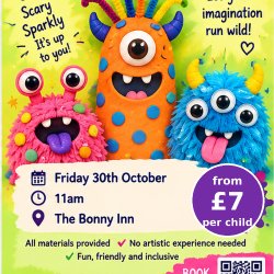 Monster workshop at The Bonny Inn