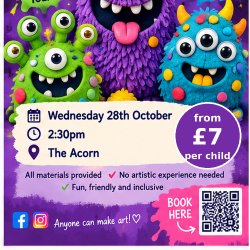 Monster workshop at The Acorn