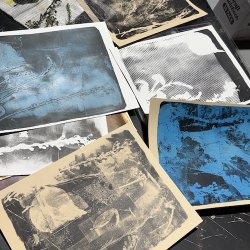 Botanical Art with Gel Plate Printmaking
