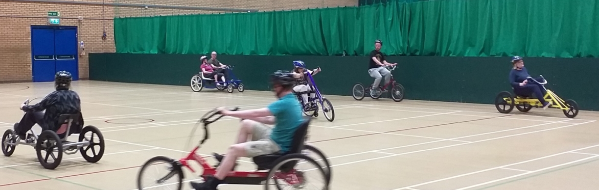 Ability for All Adult Inclusive Sportshall Cycling - 1pm session (14 Oct)