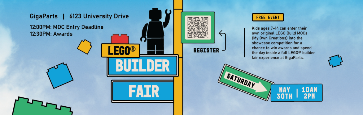 GigaParts LEGO® Builder Fair