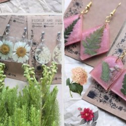 Give It A Go - Resin Earrings