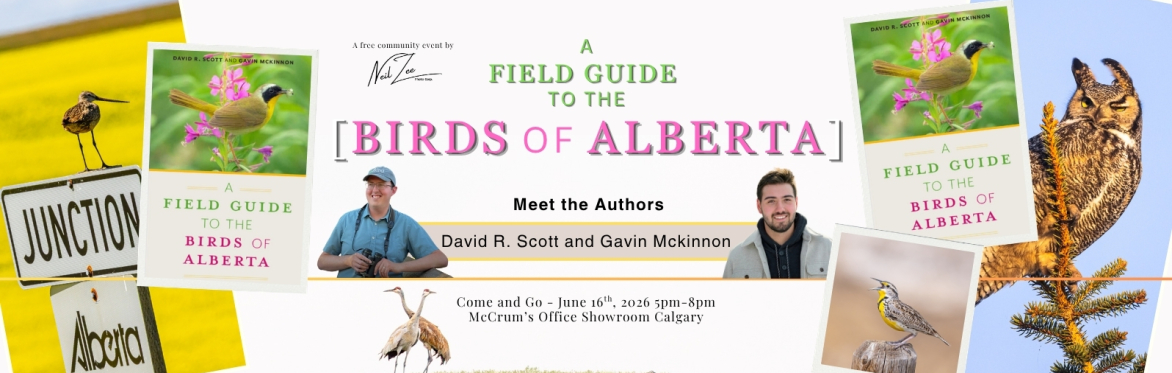 Meet the Authors: The New Birds of Alberta Field Guide