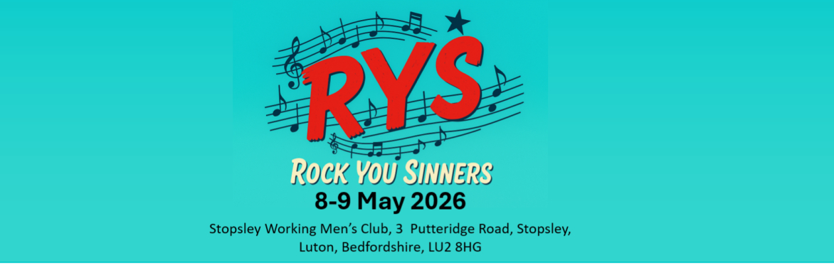 Rock You Sinners #8 SUPER SATURDAY (Includes FREE ticket to Fabulous Friday)