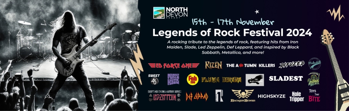 Ilfracombe Legends of Rock 2024.
