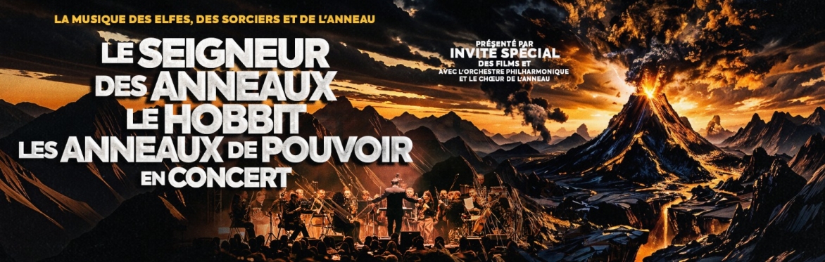 LE SEIGNEUR DES ANNEAUX LE HOBBIT LES ANNEAUX DE POUVOIR EN CONCERT