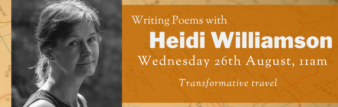 Online Workshop: Transformative Travel with Heidi Williamson