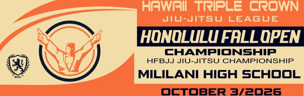 Honolulu Fall Open Championship 2026