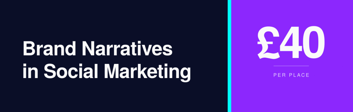Comagnify Brand Narratives in Social Marketing workshop in Bristol