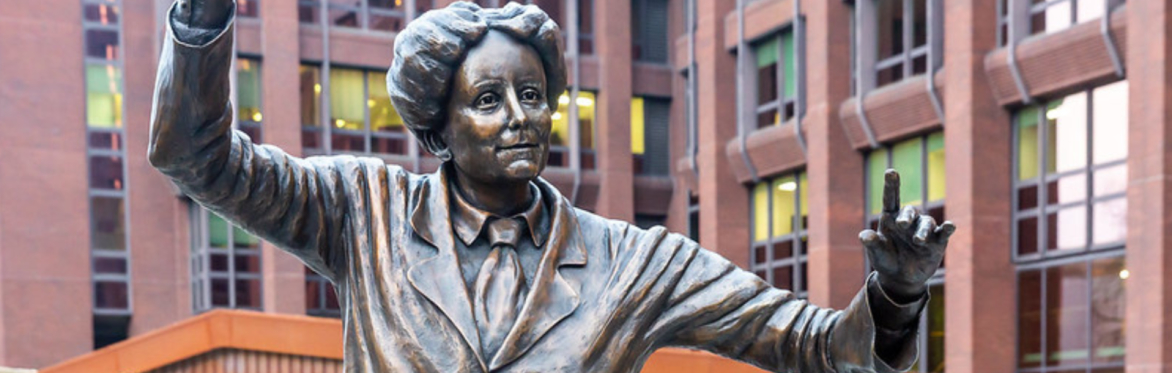 Statue of Dame Ethel Smyth, Woking town centre