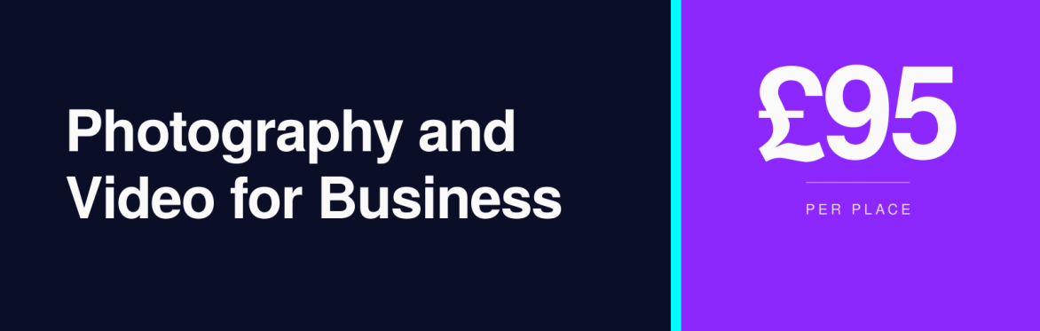 Comagnify Photography and Video for Business (half-day) workshop in Bristol