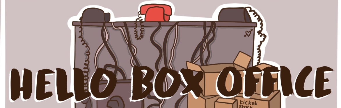 5 Pigeons Pecking a Bin Bag: Hello, Box Office