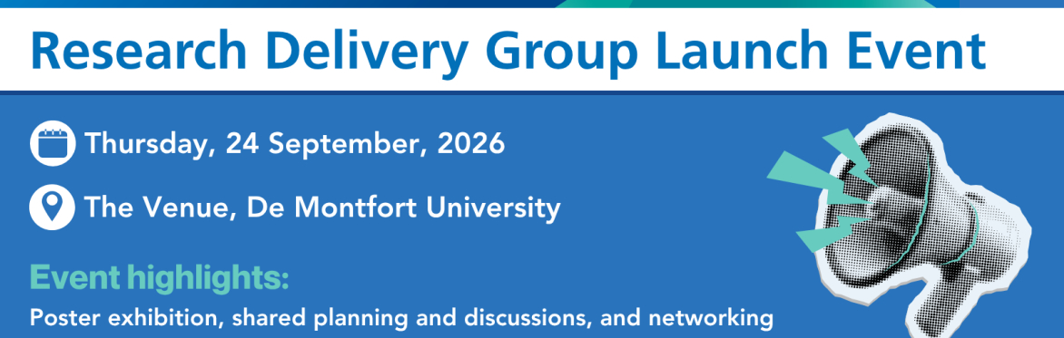 Research Delivery Group Launch Event