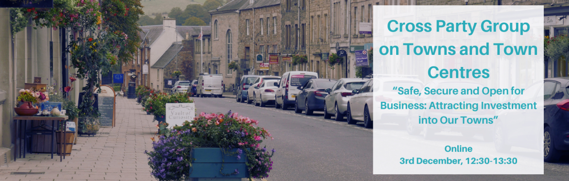 Cross Party Group on Towns and Town Centres: Safe, Secure and Open for Business: Attracting Investment into Our Towns