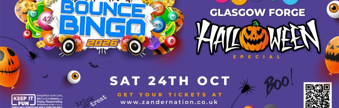 Bounce Bingo @MECCA BINGO PARKHEAD FORGE (Halloween show)