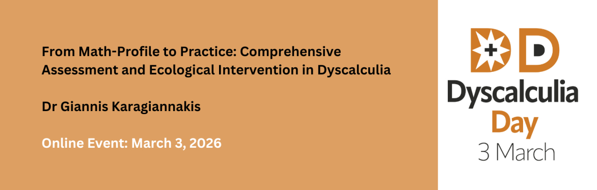 Dyscalculia Day Webinar