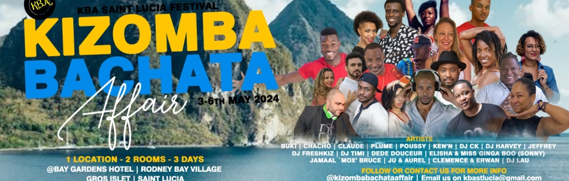 Kizomba Bachata Affair - KBA - Saint Lucia