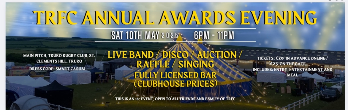 TRFC Annual Awards Evening