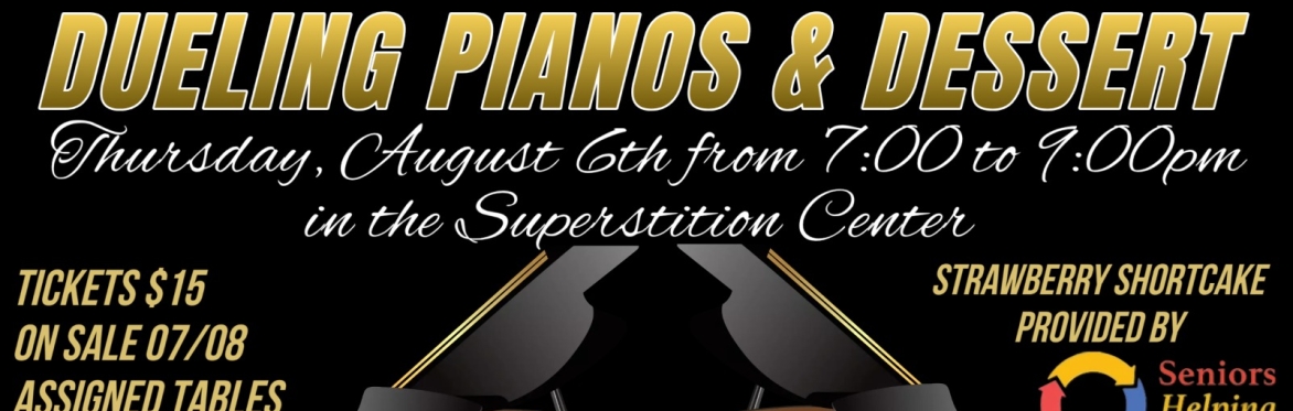 Dueling Pianos Concert - DOORS OPEN AT 6:30PM