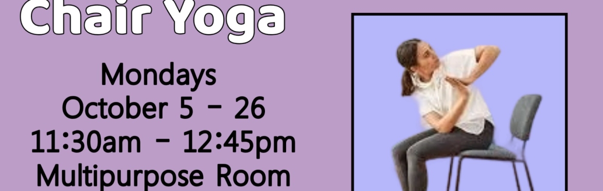Chair Yoga - Mondays