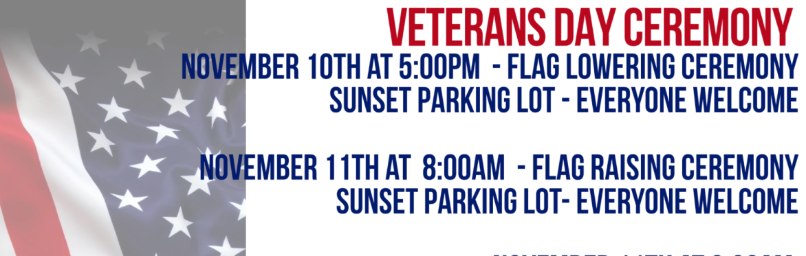 Veteran's Day Ceremony