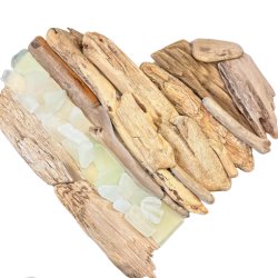 Sea Glass & Driftwood Mosaic @ Black Hat Brew Works