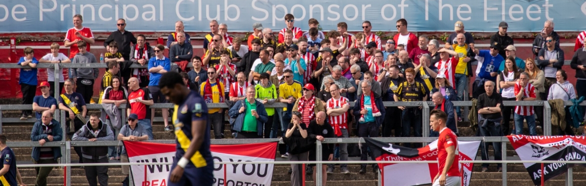 altrincham fans at fylde