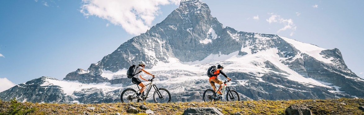 Heli-Biking: Zermatt Trails