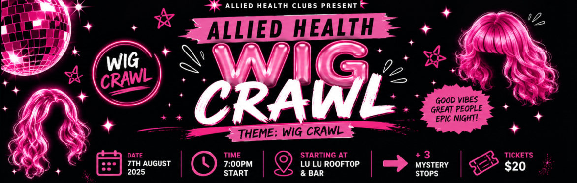 Allied Health Wig Pubcrawl