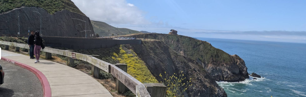 view from Devil's slide