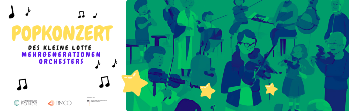 Pop-Konzert des Kleine Lotte Mehrgenerations-Orchesters