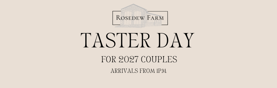 Taster Day for 2027 Couples