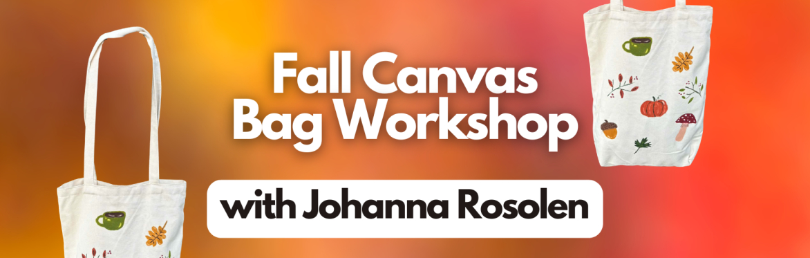 Autumn-Inspired Canvas Bag Workshop