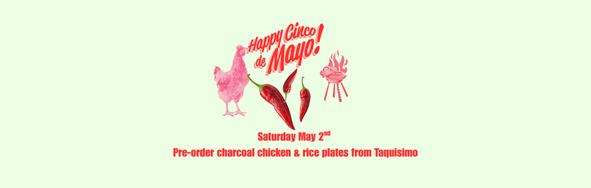 Cinco de Mayo Chicken & Rice Plates from Taquisimo