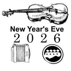 the ceilidh band New Year's Eve event 2025