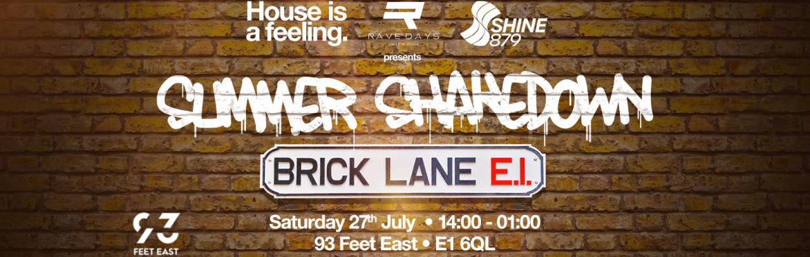 THE SUMMER SHAKE DOWN @ 93 FEET EAST
