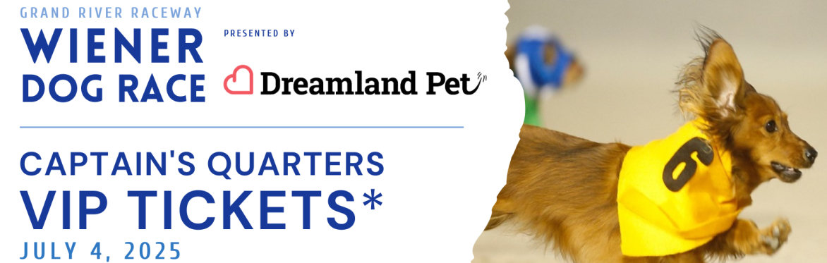 VIP SEATING for Wiener Dog Races - JULY 4