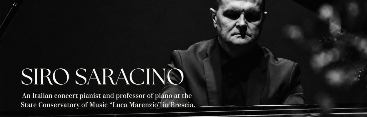 Piano Recital with Siro Saracino