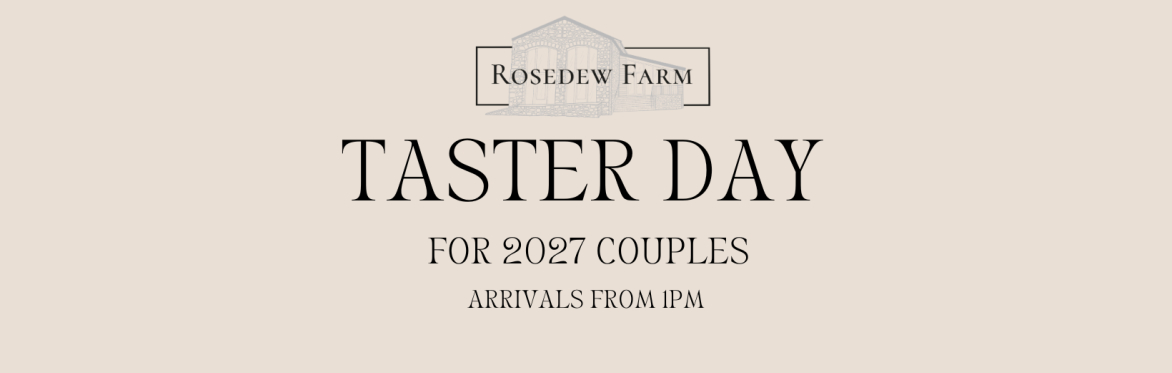 Taster Day for 2027 Couples