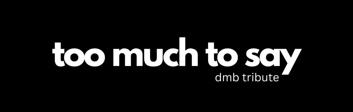 Too Much to Say - Dave Matthews Tribute